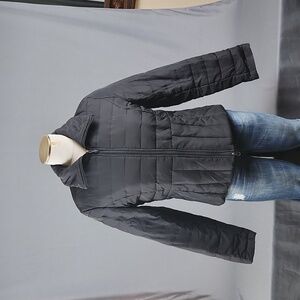 Kenneth Cole - Women's Black Fitted Puffer Jacket - Size M